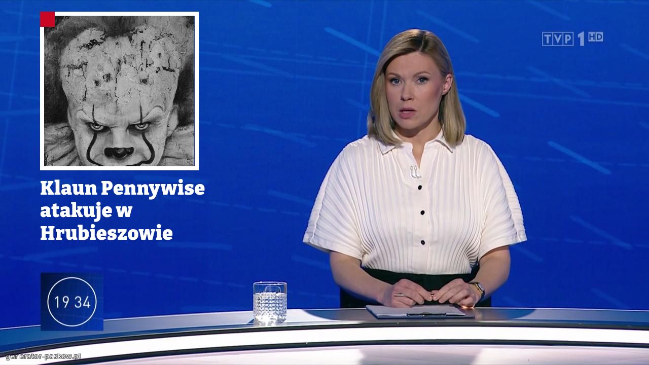 Klaun Pennywise atakuje w Hrubieszowie 
