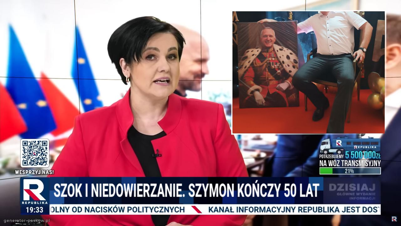 szok i niedowierzanie. Szymon kończy 50 lat