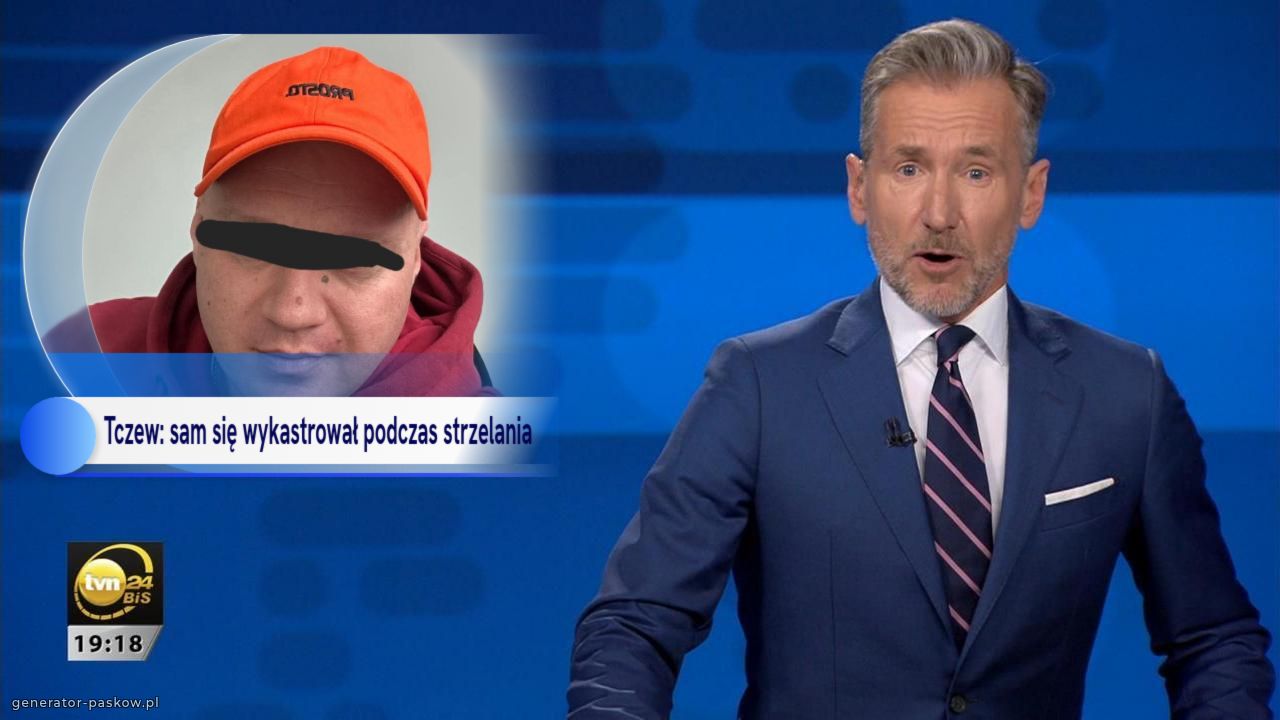 Tczew: sam się wykastrował podczas strzelania