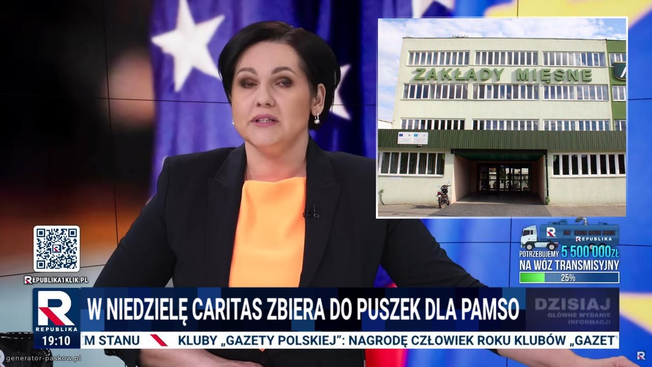 W niedzielę caritas zbiera do puszek dla pamso
