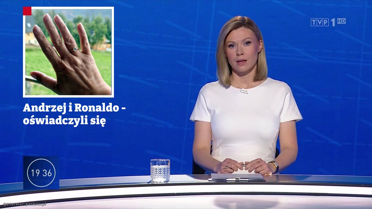 Andrzej i Ronaldo - oświadczyli się 