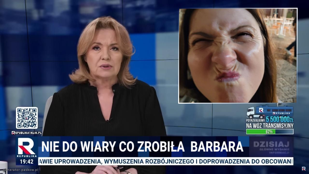 Nie do wiary Co zrobiła  Barbara 