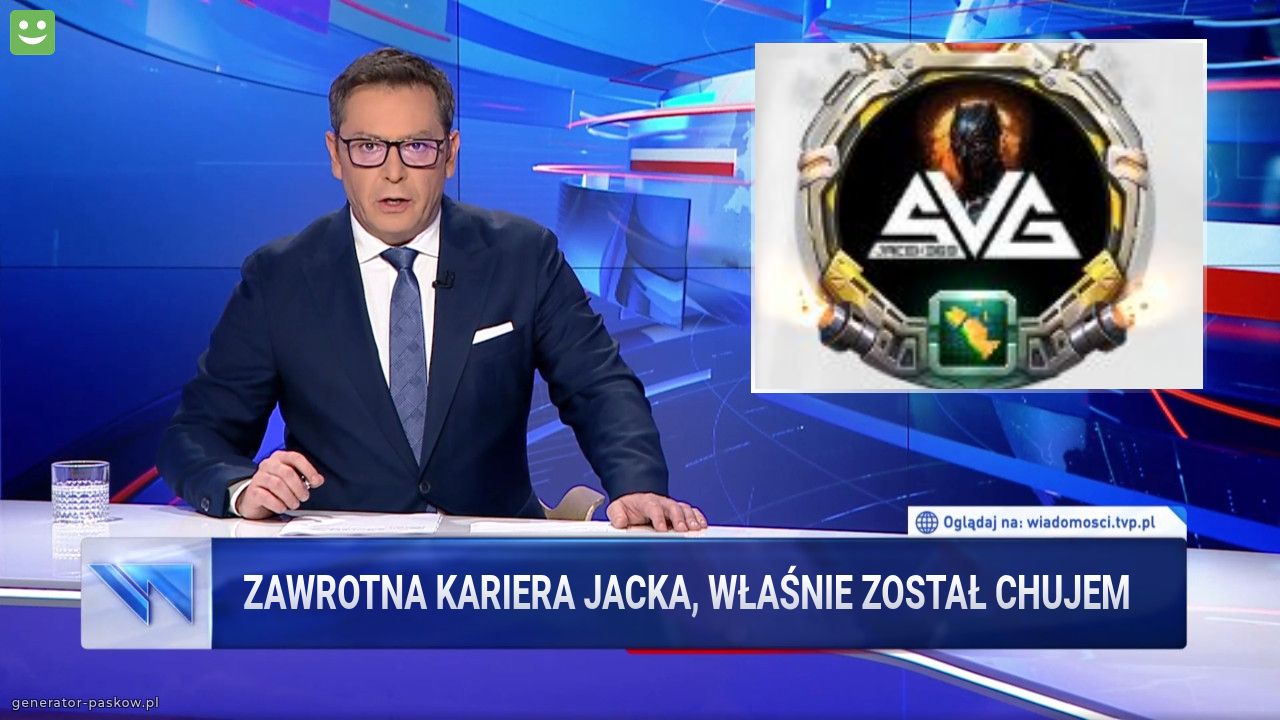 Zawrotna kariera Jacka, właśnie został chujem 