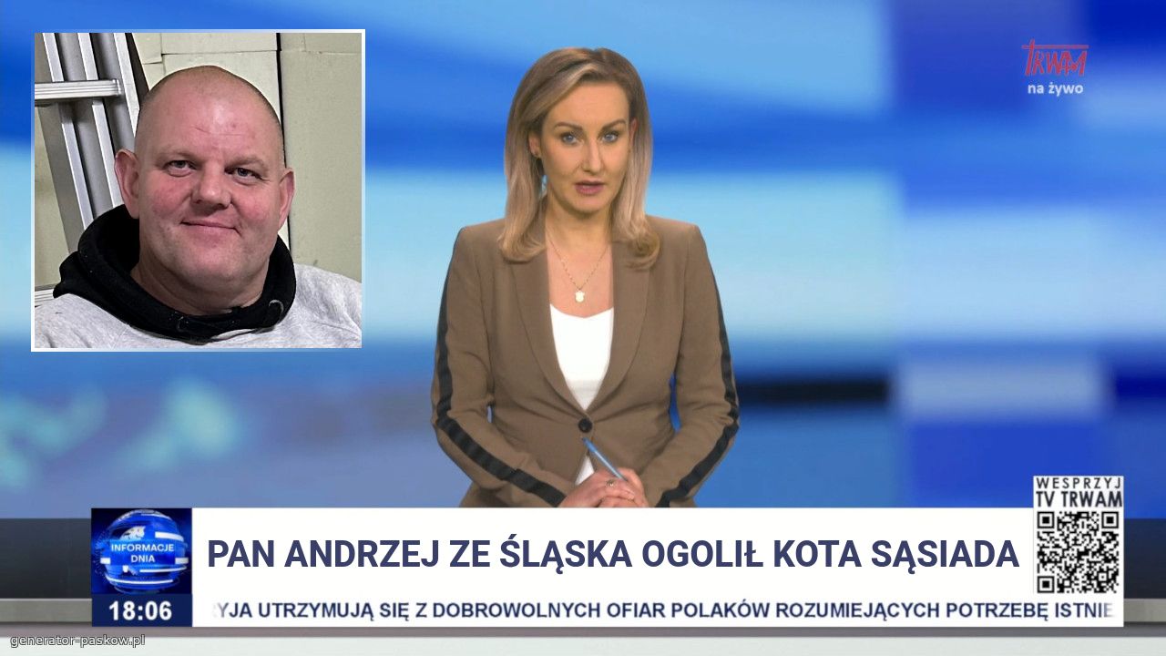 Pan Andrzej ze Śląska ogolił kota sąsiada