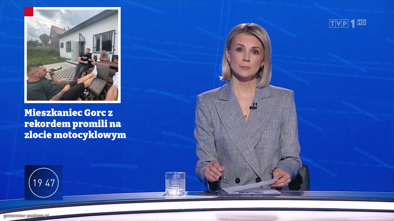 Mieszkaniec Gorc z rekordem promili na zlocie motocyklowym