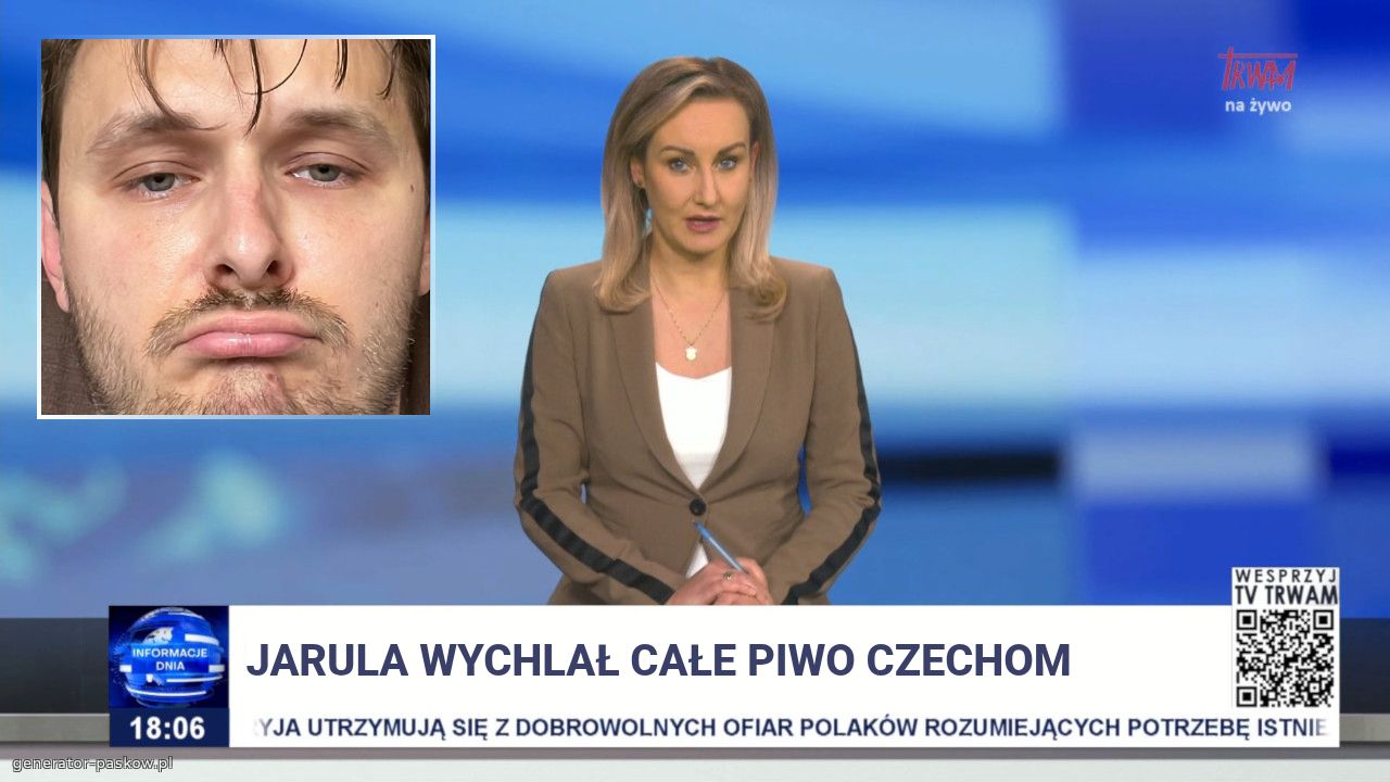 JaRULA WYCHLAŁ CaŁe PiWo CZECHOM