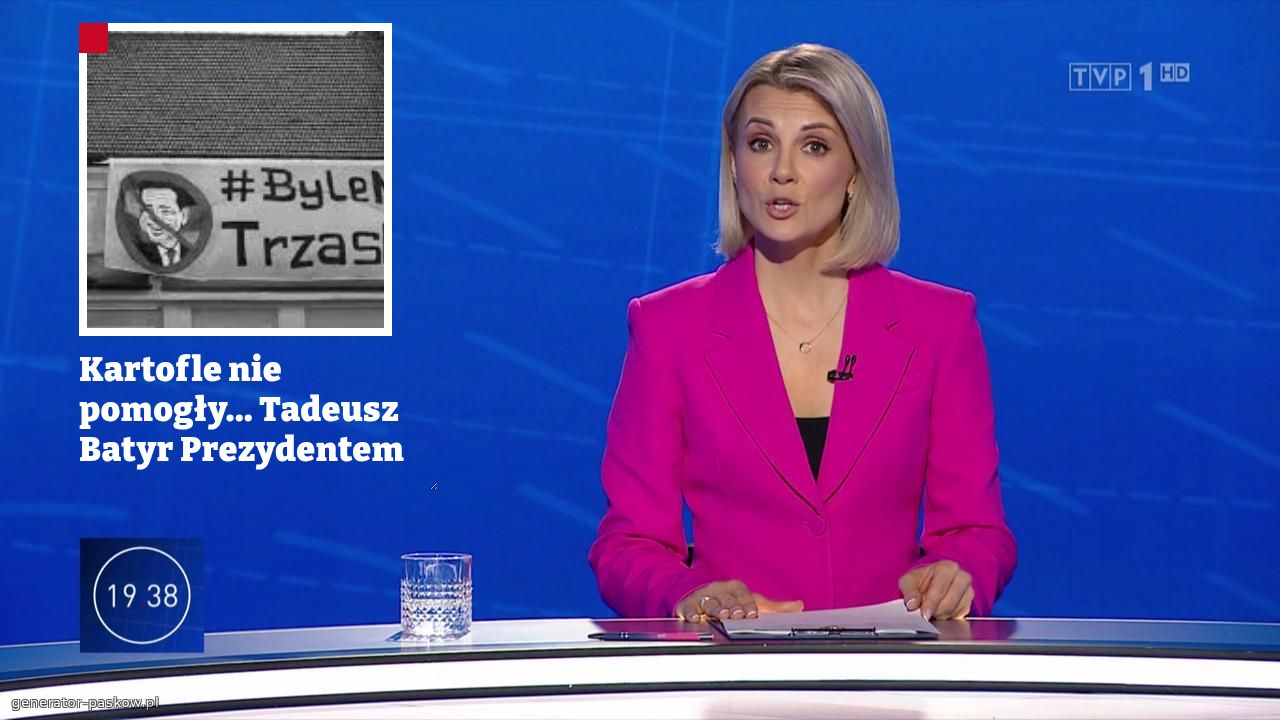 Kartofle nie pomogły... Tadeusz Batyr Prezydentem 