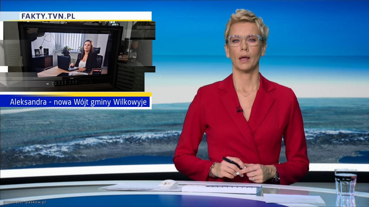 Aleksandra - nowa Wójt gminy Wilkowyje