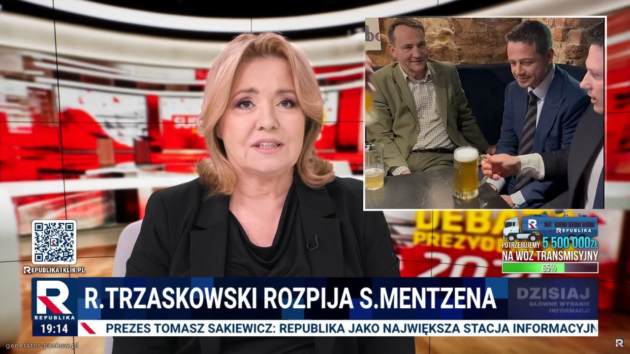 R.Trzaskowski rozpija S.mentzena 