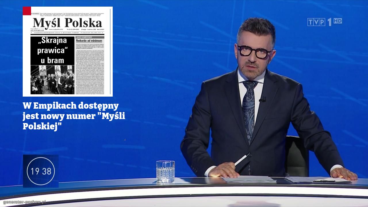 W Empikach dostępny jest nowy numer "Myśli Polskiej"