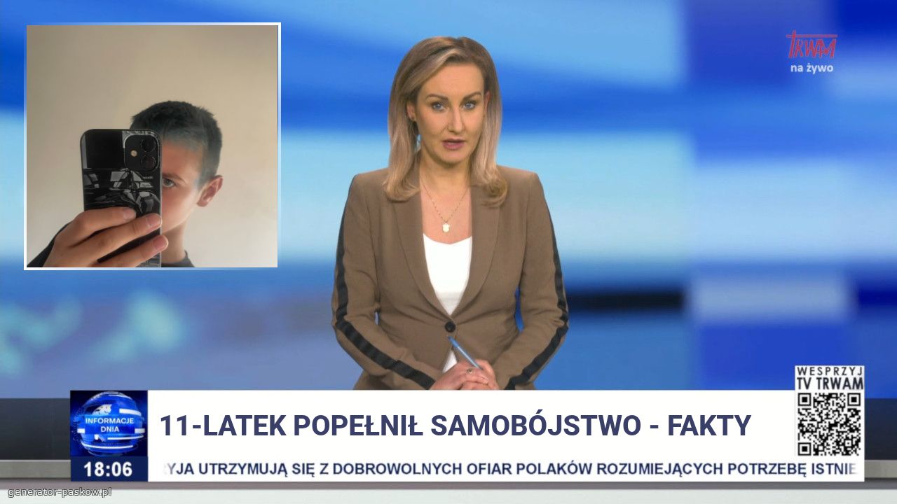 11-latek popełnił samobójstwo - fakty 
