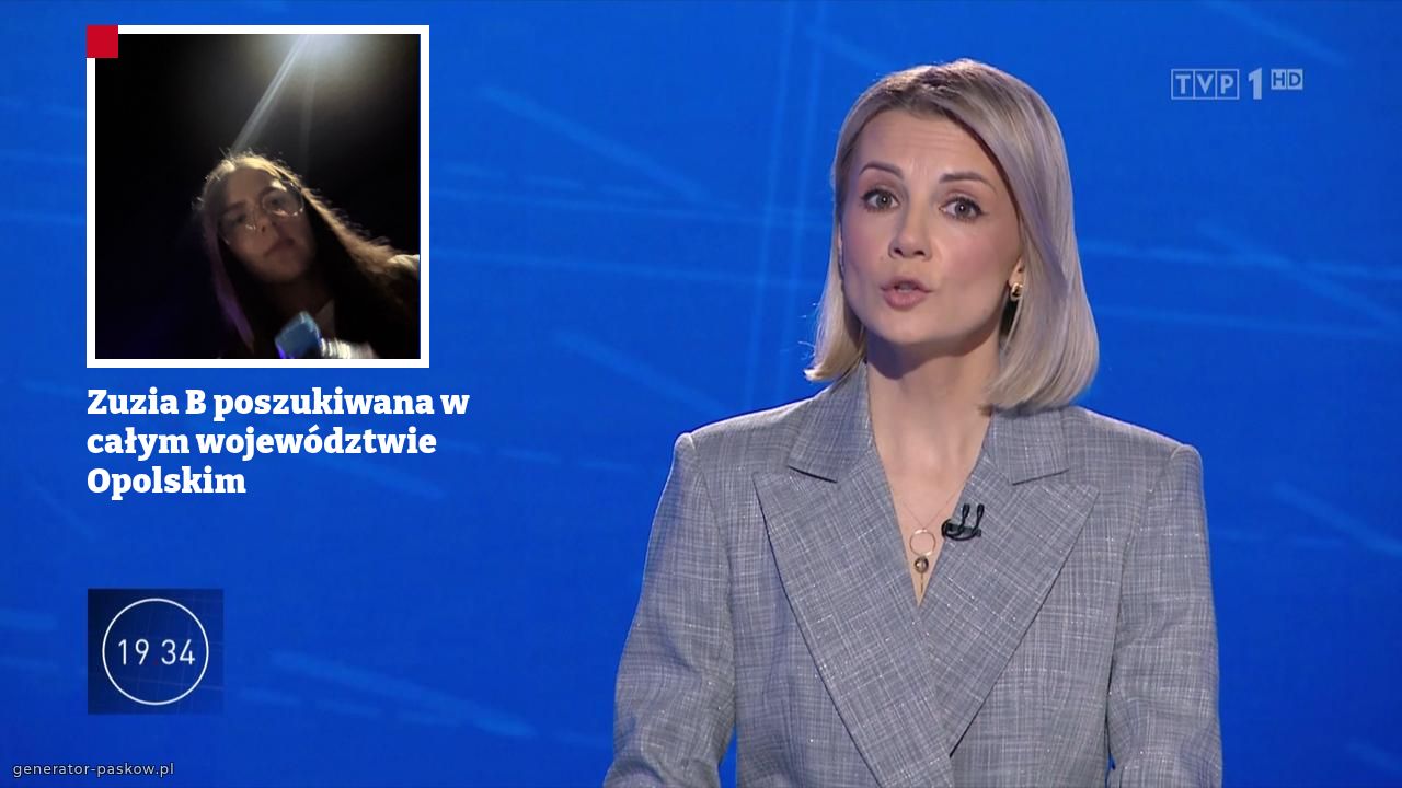 Zuzia B poszukiwana w całym województwie Opolskim   