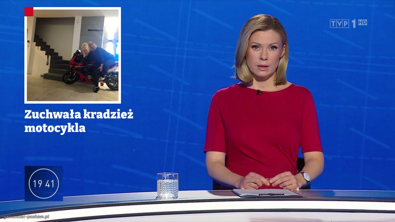 Zuchwała kradzież motocykla