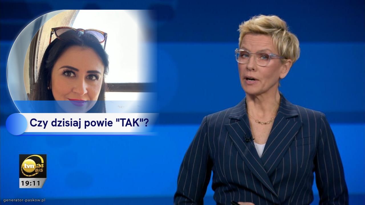 Czy dzisiaj powie "TAK"? 