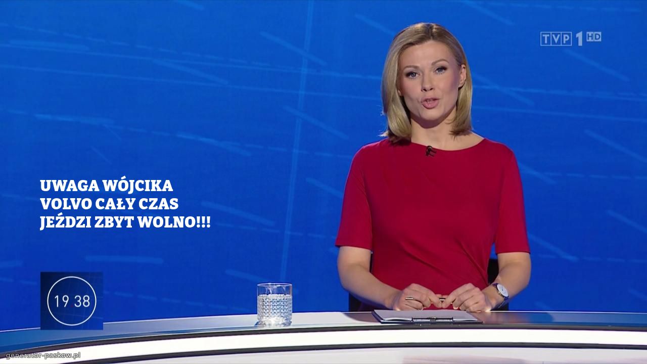 UWAGA WÓJCIKA VOLVO CAŁY CZAS JEŹDZI ZBYT WOLNO!!!