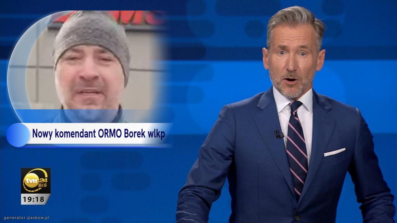 Nowy komendant ORMO Borek wlkp