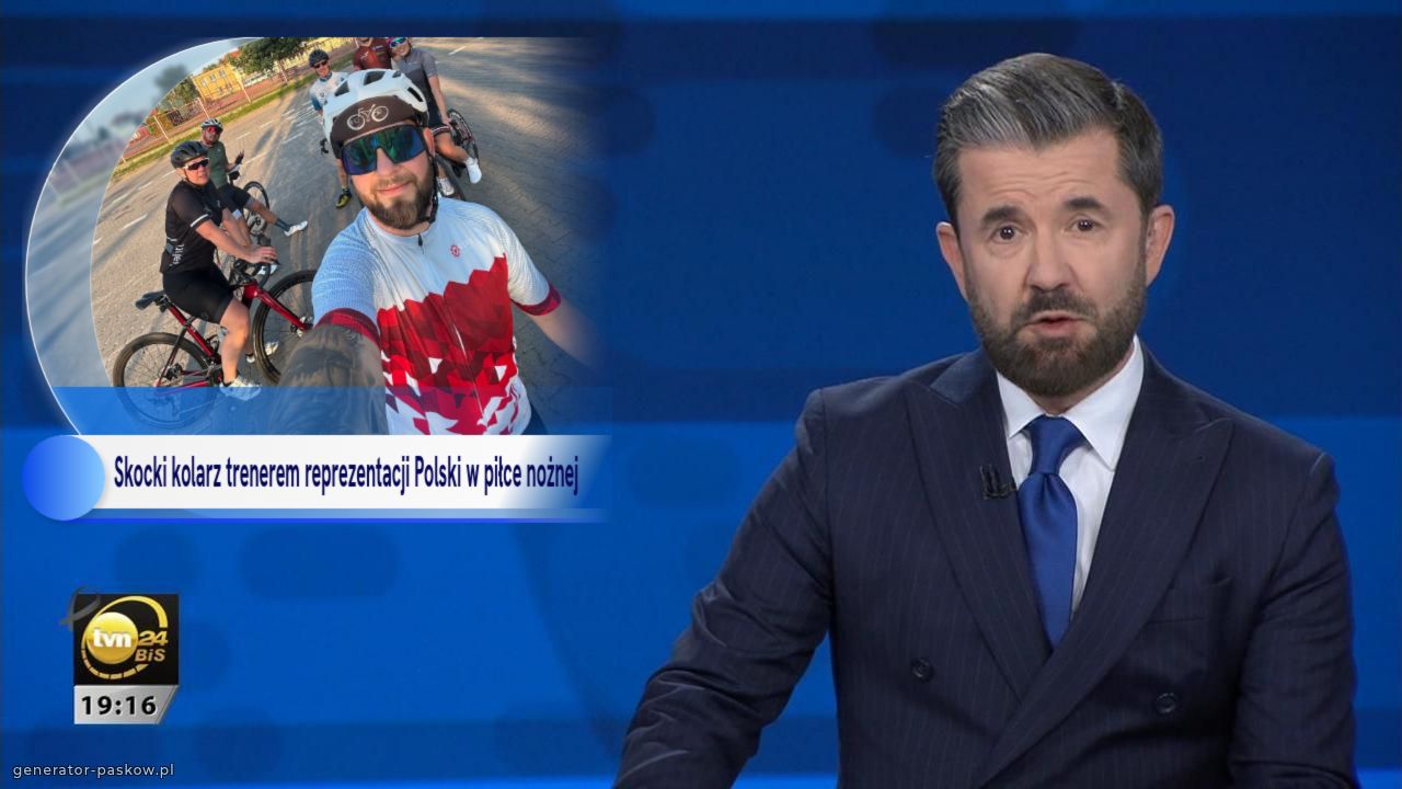 Skocki kolarz trenerem reprezentacji Polski w piłce nożnej 