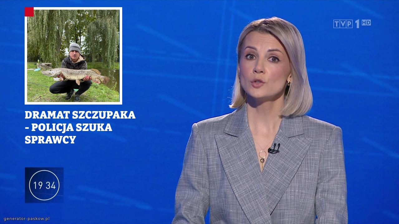 DRAMAT SZCZUPAKA - POLICJA SZUKA SPRAWCY 