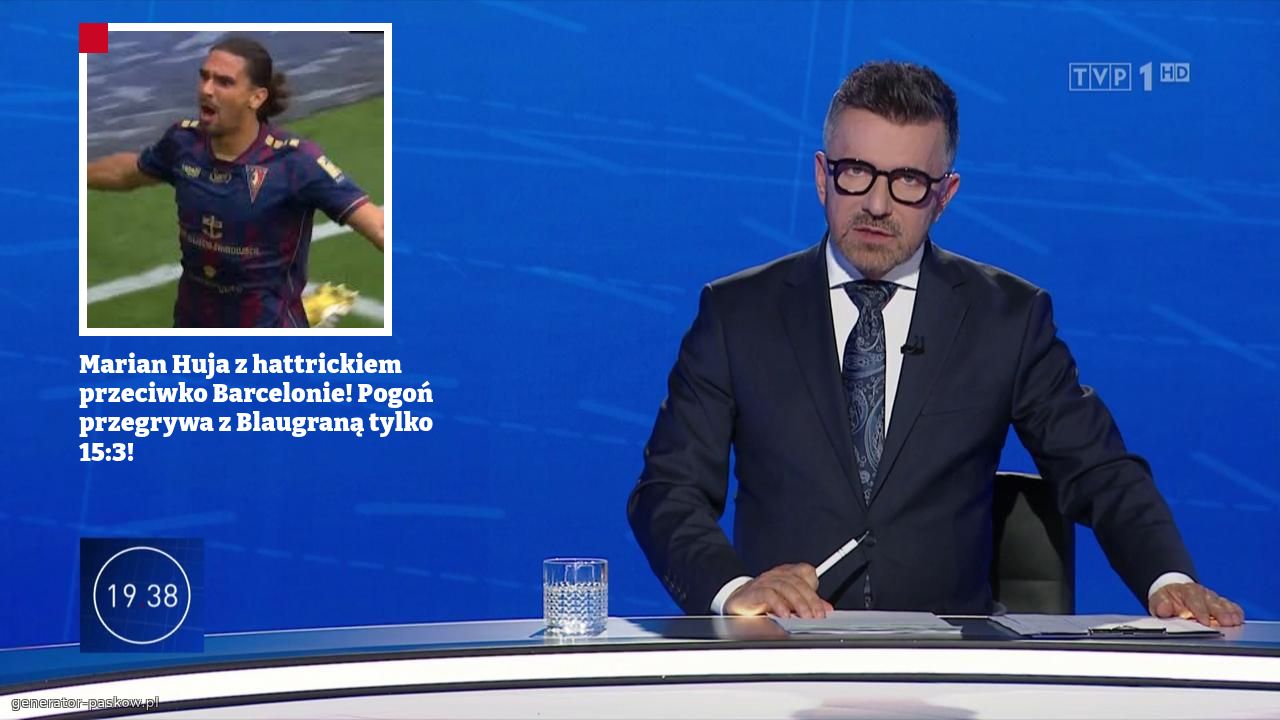 Marian Huja z hattrickiem przeciwko Barcelonie! Pogoń przegrywa z Blaugraną tylko 15:3! 