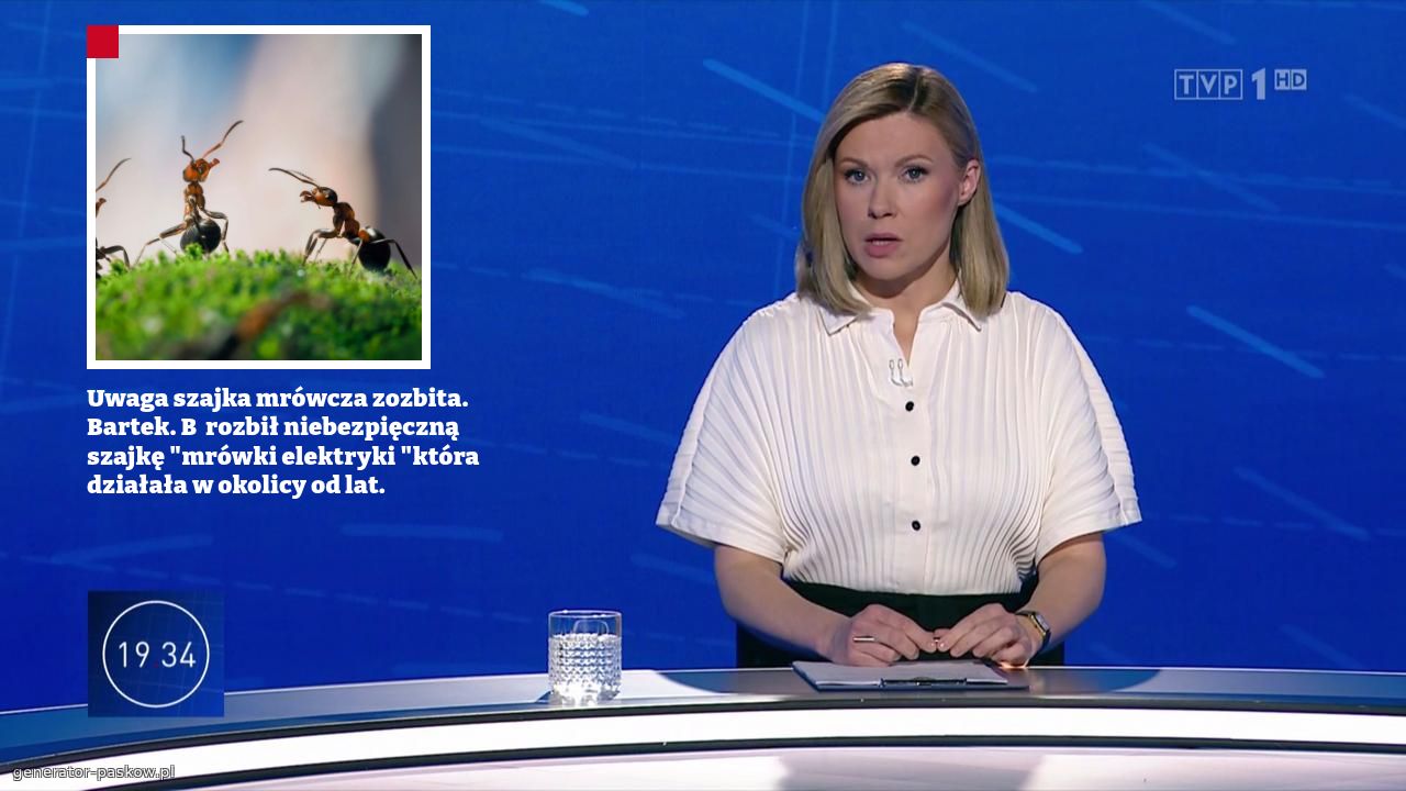 Uwaga szajka mrówcza zozbita. Bartek. B  rozbił niebezpięczną szajkę "mrówki elektryki "która działała w okolicy od lat.