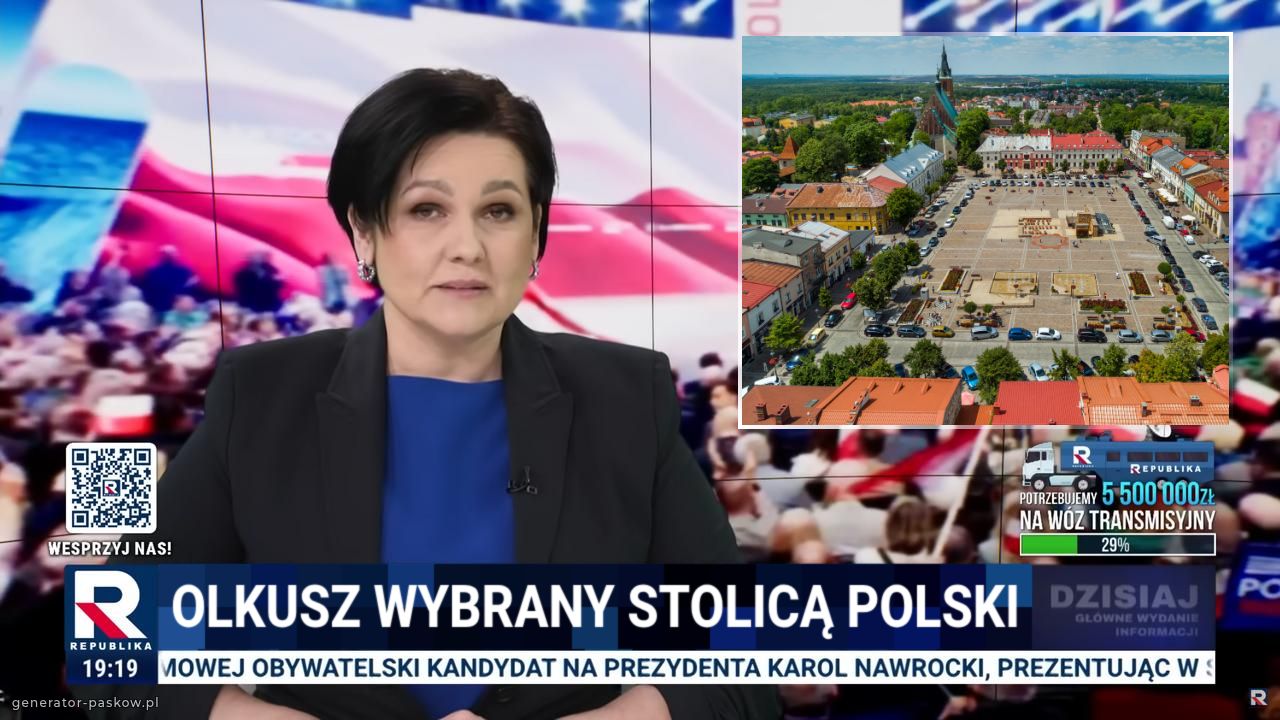 Olkusz wybrany stolicą polski