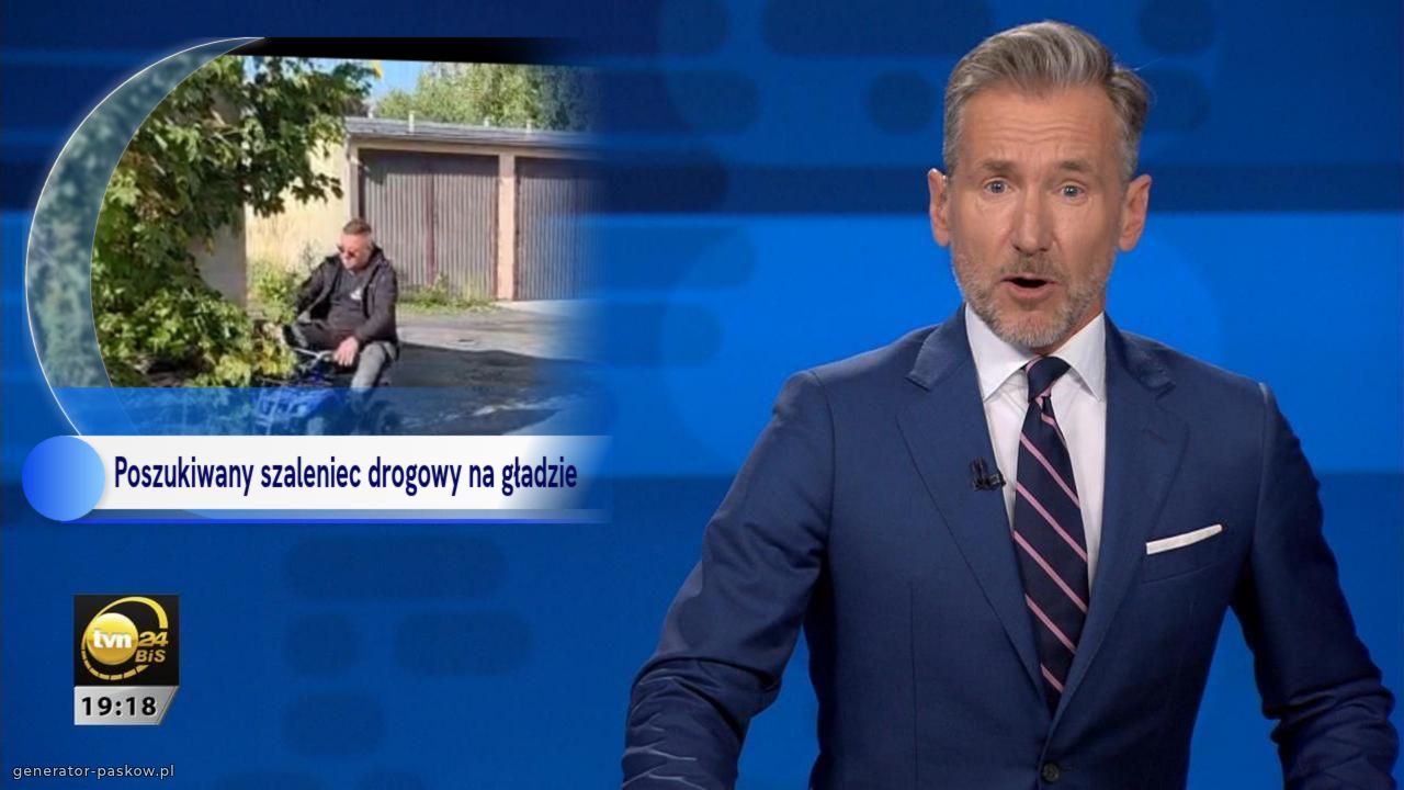 Poszukiwany szaleniec drogowy na gładzie 