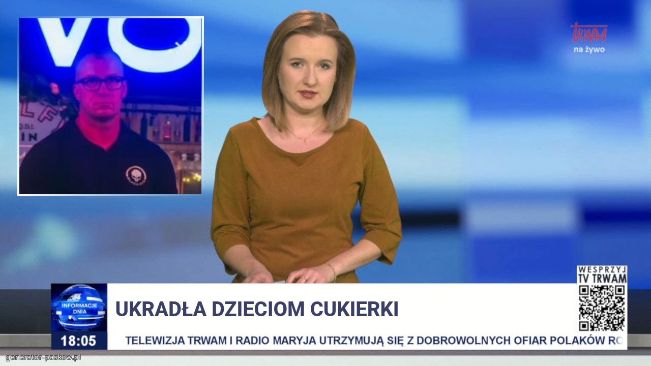 Ukradła dzieciom cukierki 
