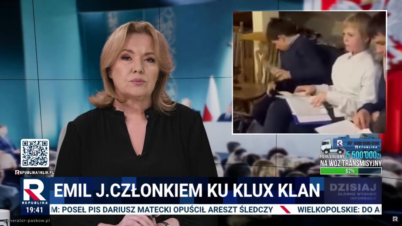 Emil j.członkiem ku klux klan