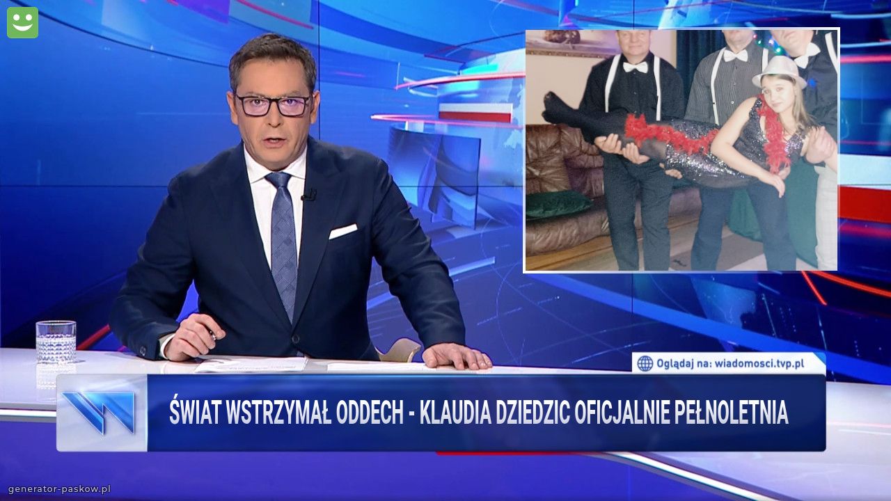 Świat wstrzymał oddech - Klaudia Dziedzic oficjalnie pełnoletnia 