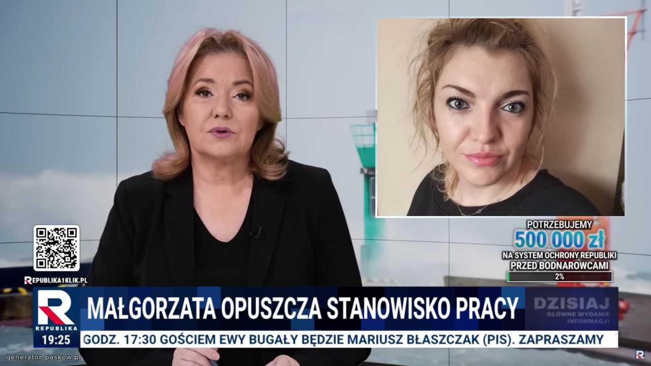 Małgorzata opuszcza stanowisko pracy
