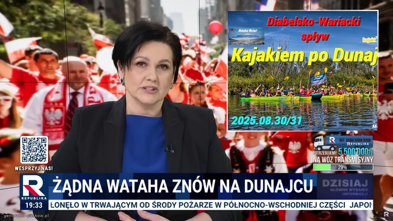 ŻĄDNA WATAHA znów na dunajcu