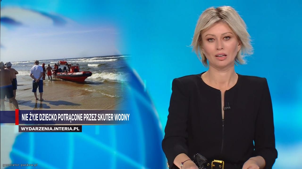 Nie żyje dziecko potrącone przez skuter wodny