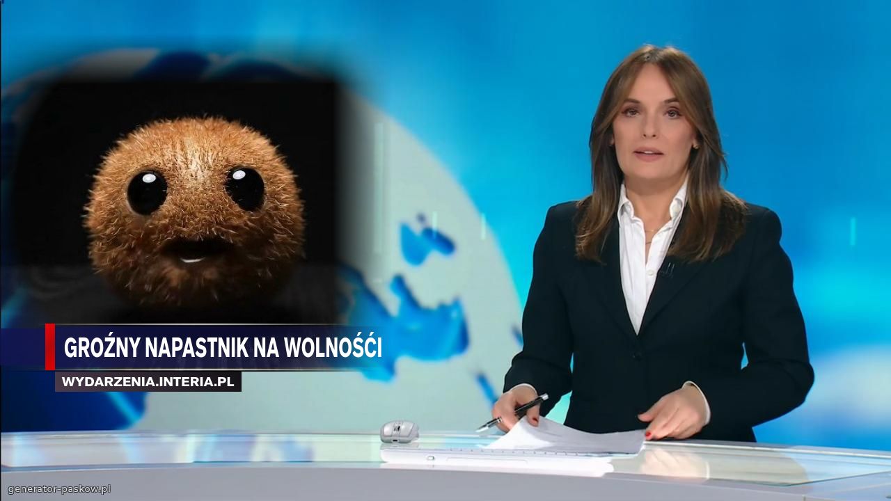 Groźny napastnik na wolnośći
