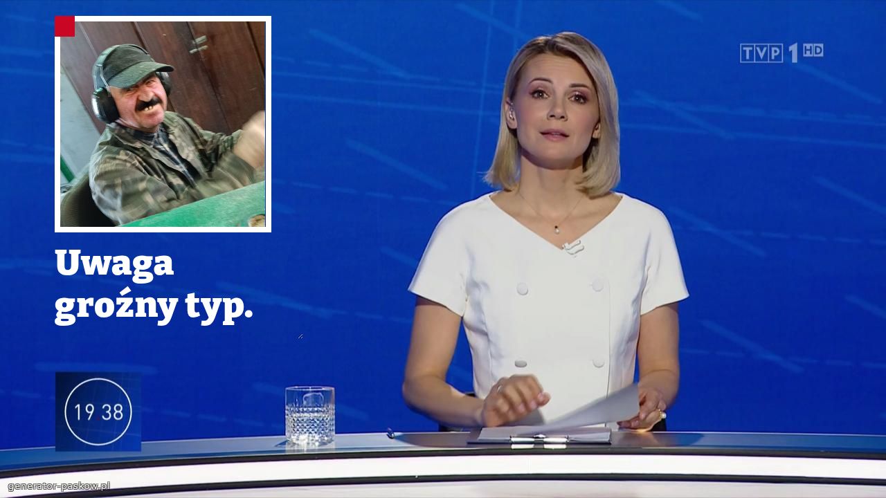 Uwaga groźny typ.