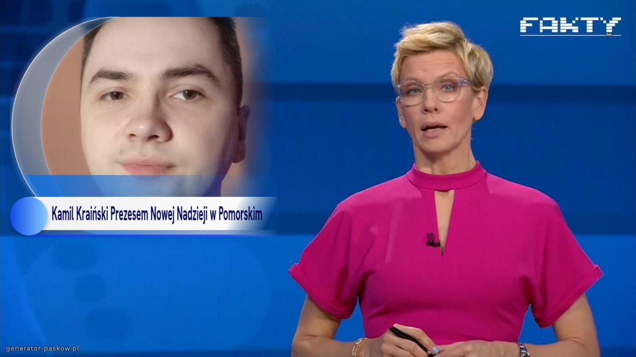Kamil Kraiński Prezesem Nowej Nadzieji w Pomorskim 