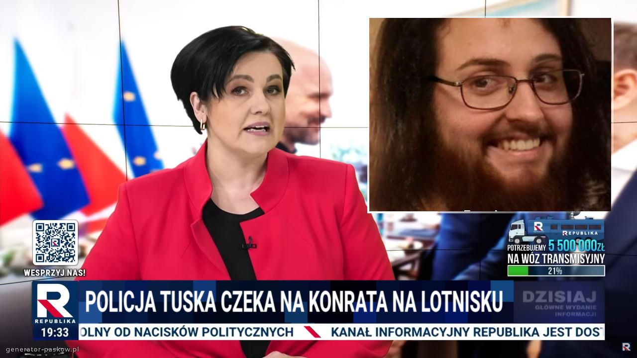 Policja Tuska czeka na Konrata na lotnisku 