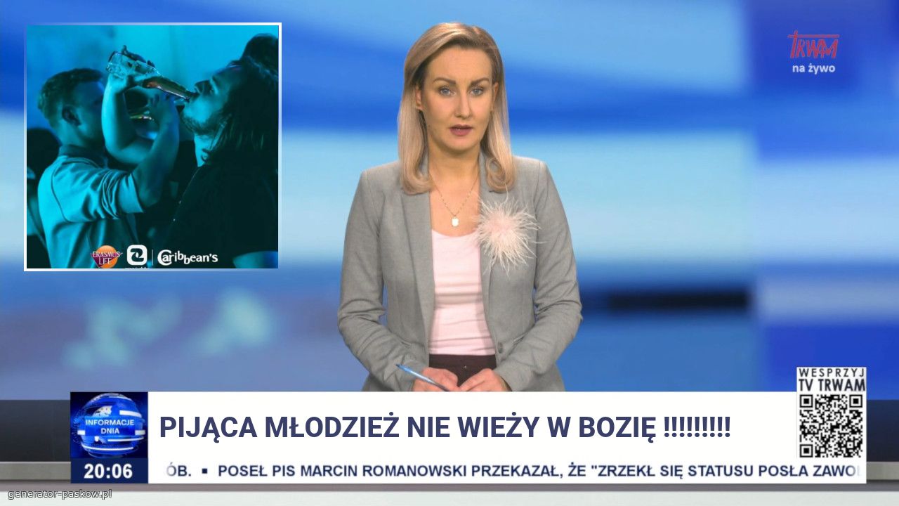 Pijąca młodzież nie wieży w BOZIĘ !!!!!!!!!