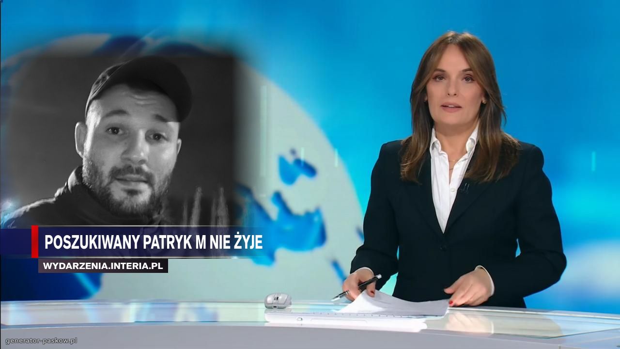 Poszukiwany Patryk M nie żyje 