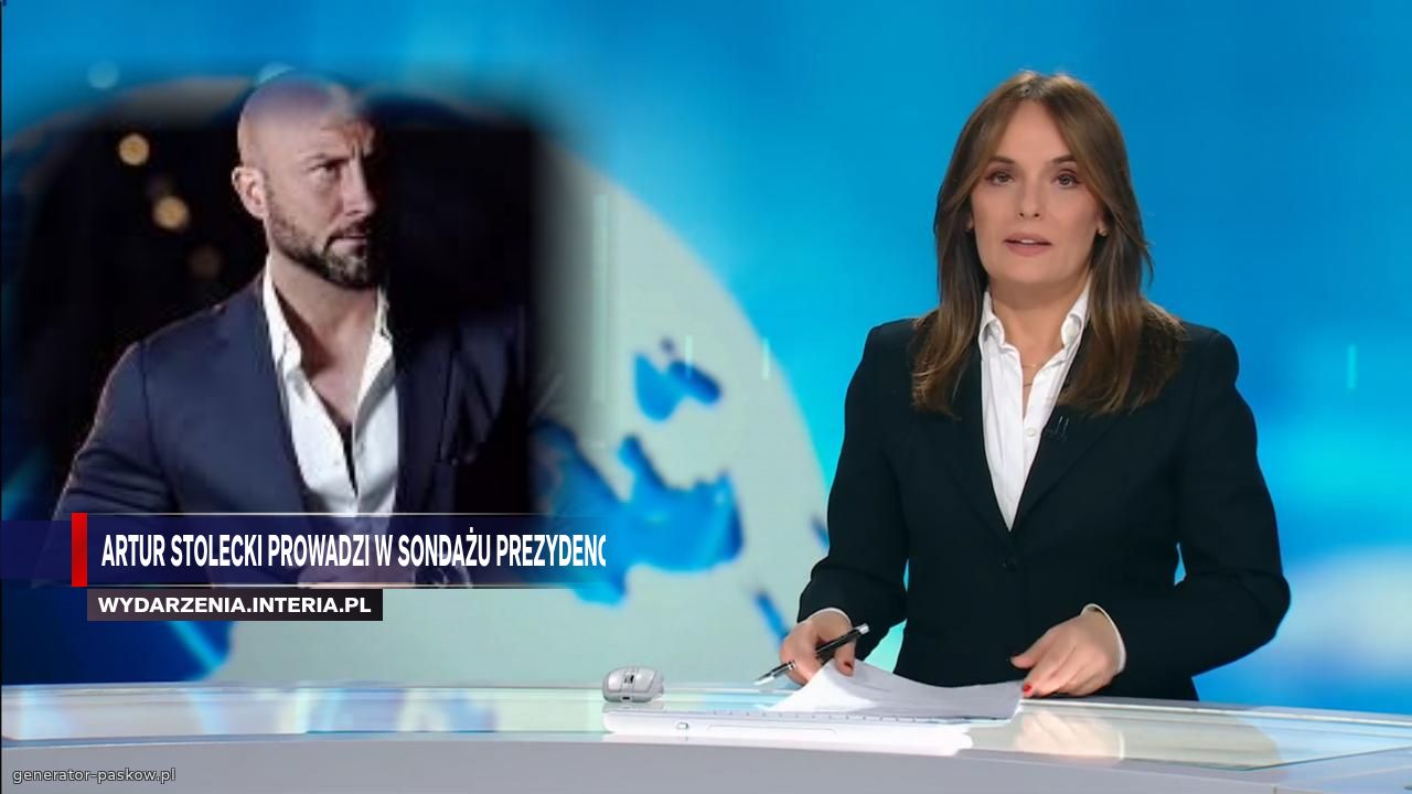 Artur Stolecki prowadzi w sondażu prezydenckim 