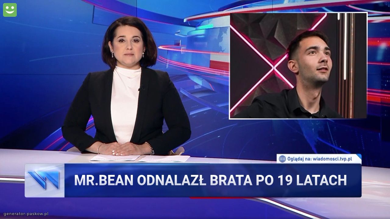 Mr.bean odnalazł brata po 19 latach