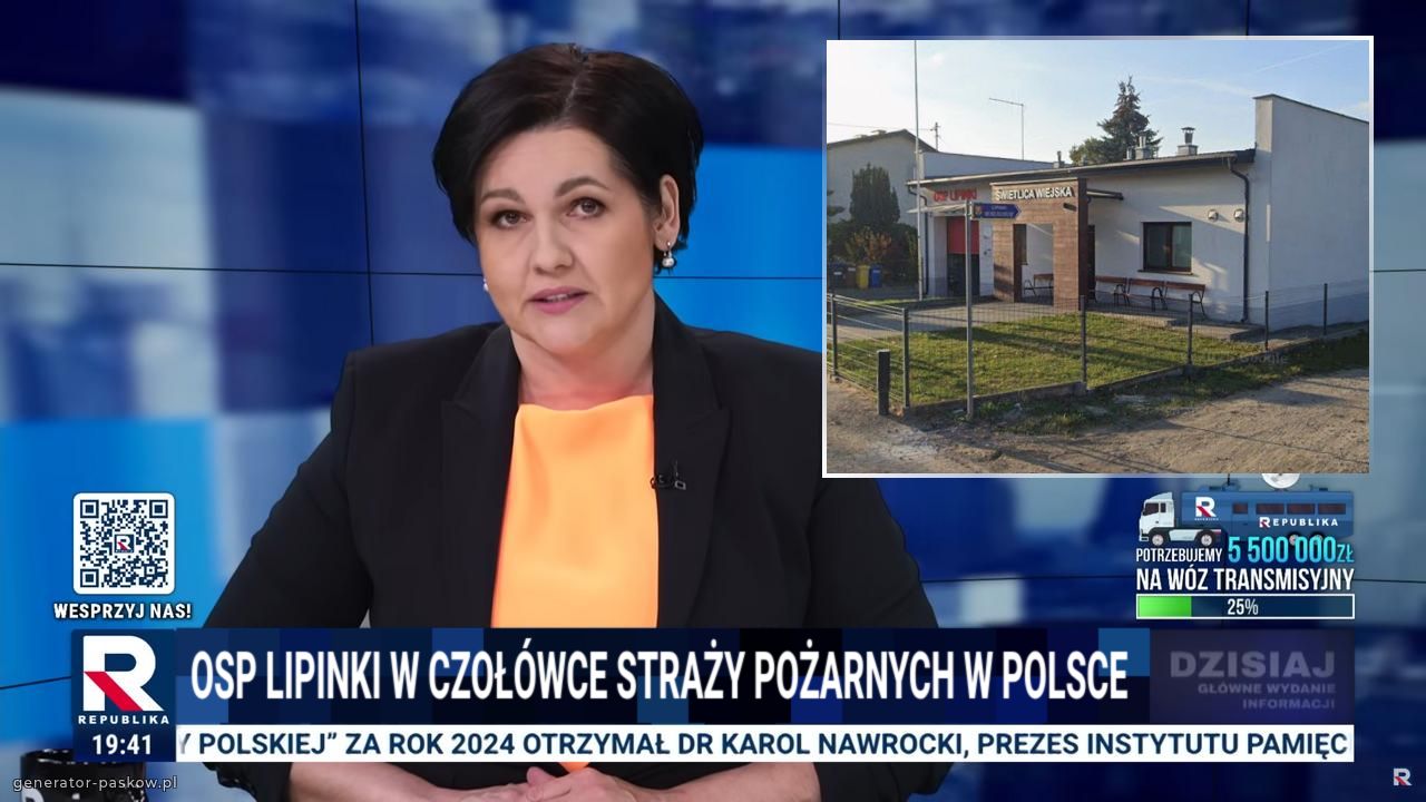OSP Lipinki w czołówce straży pożarnych w Polsce 