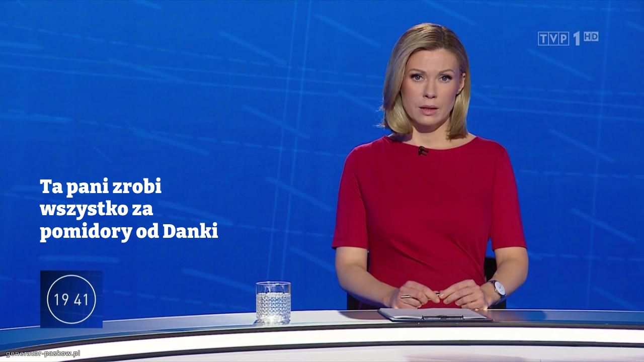 Ta pani zrobi wszystko za pomidory od Danki 
