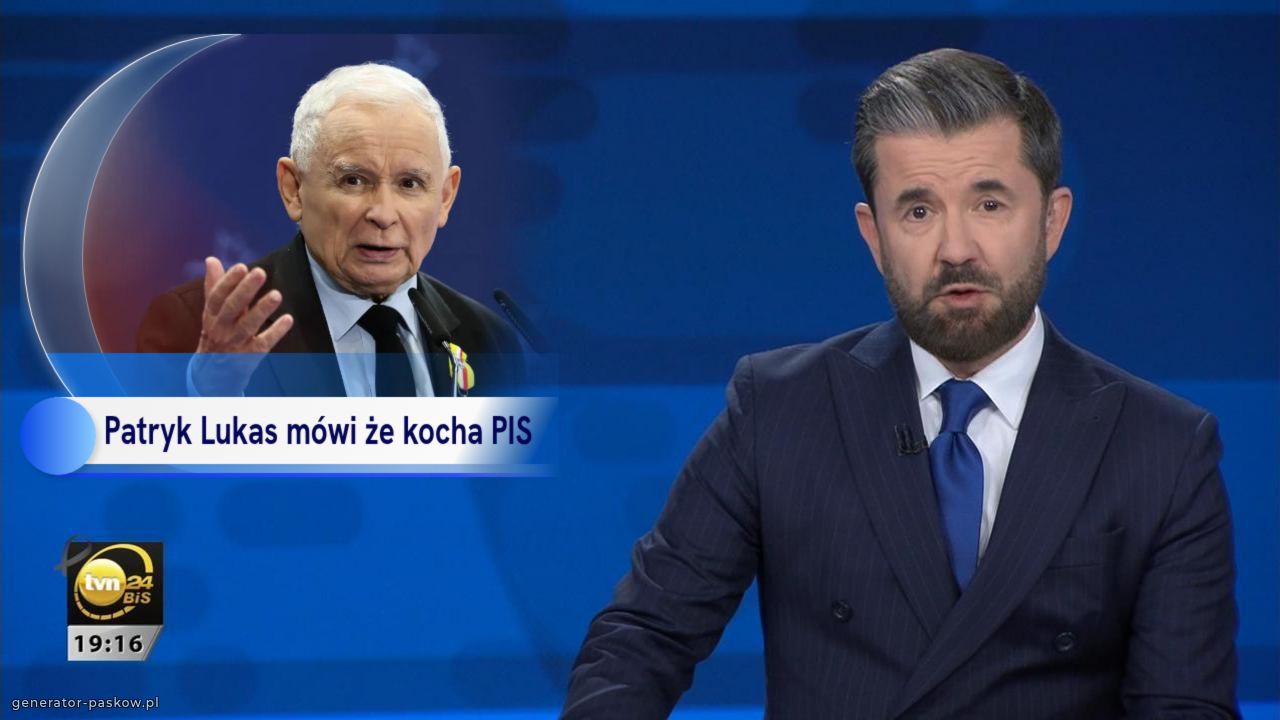 Patryk Lukas mówi że kocha PIS