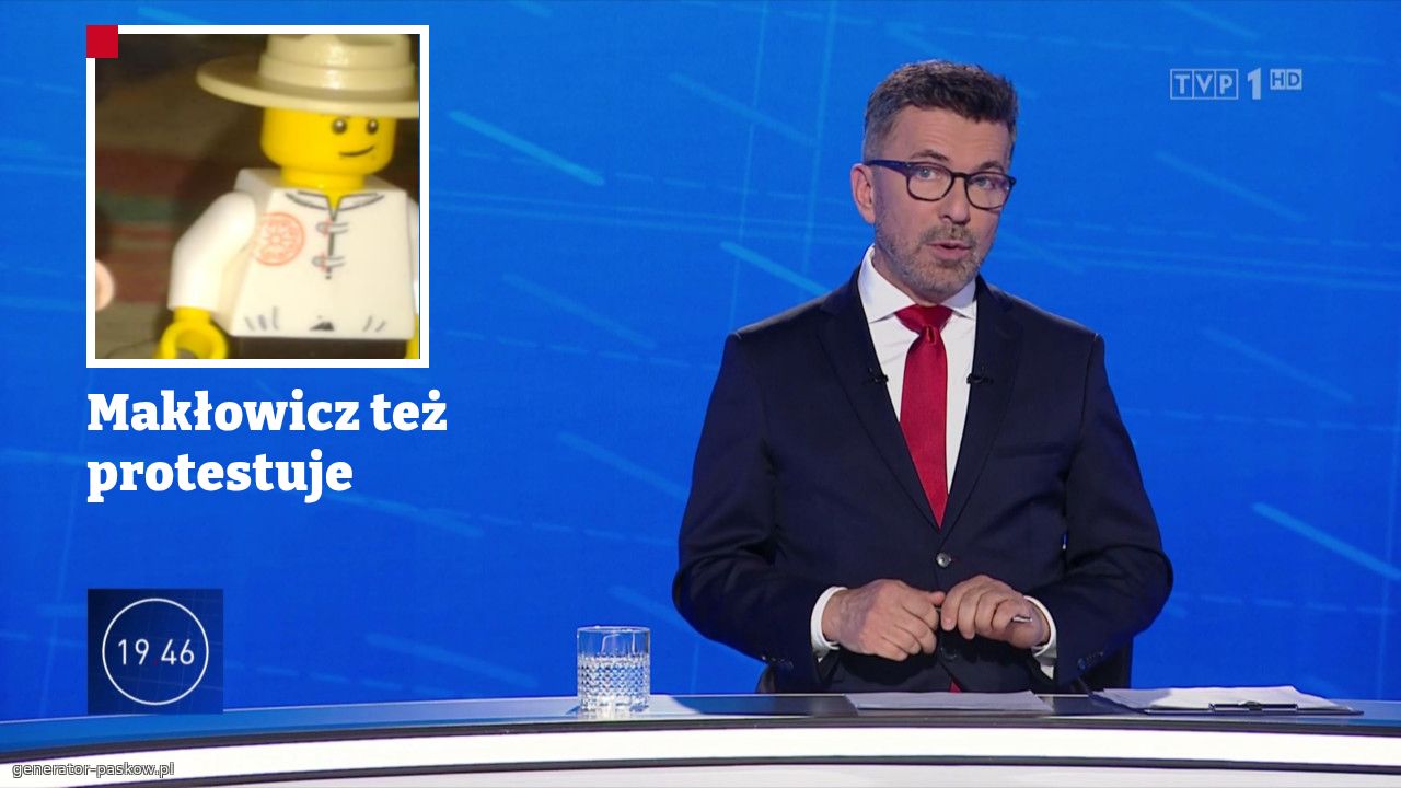 Makłowicz też protestuje 