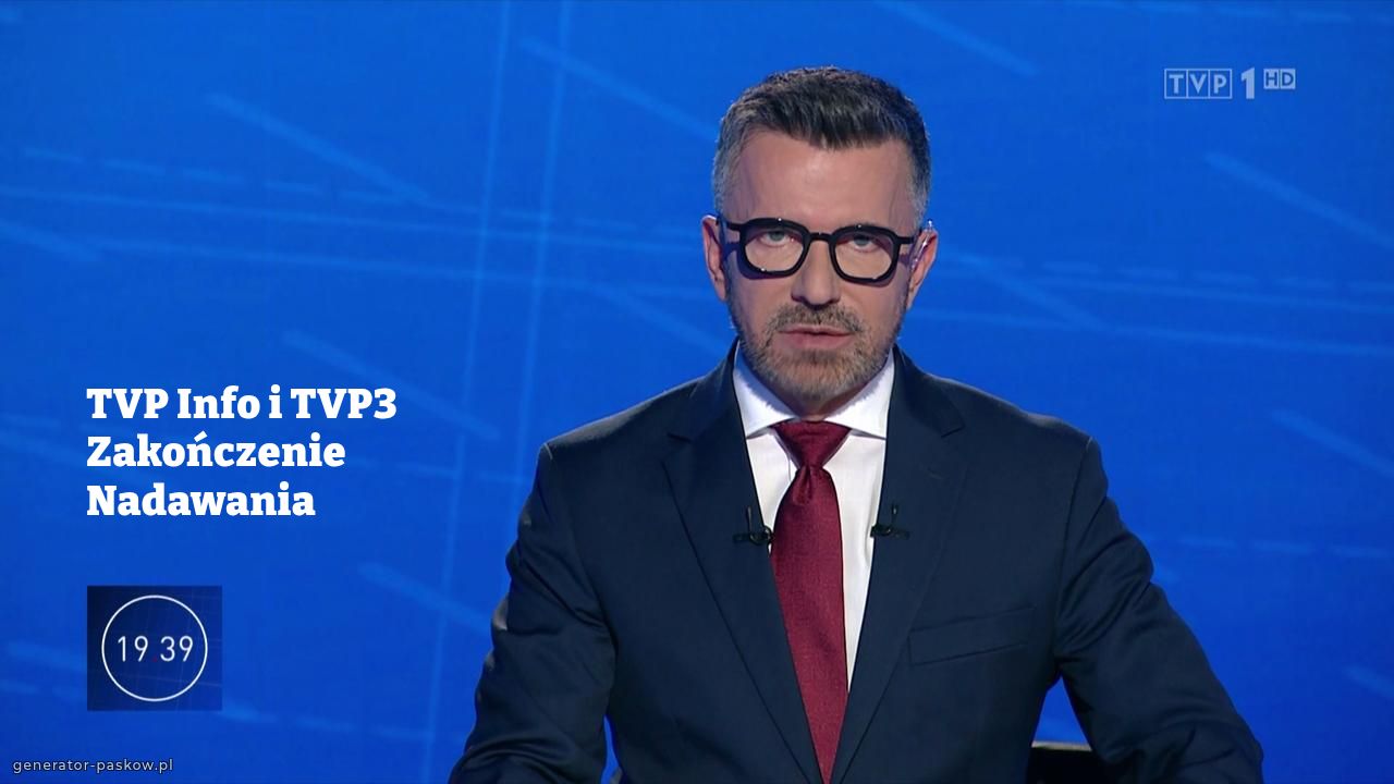 TVP Info i TVP3 Zakończenie Nadawania 