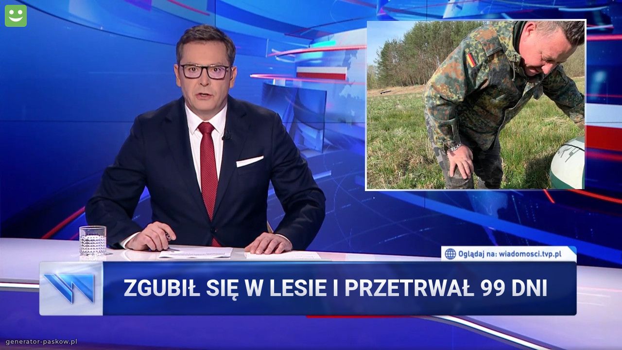 Zgubił się w lesie i przetrwał 99 dni 