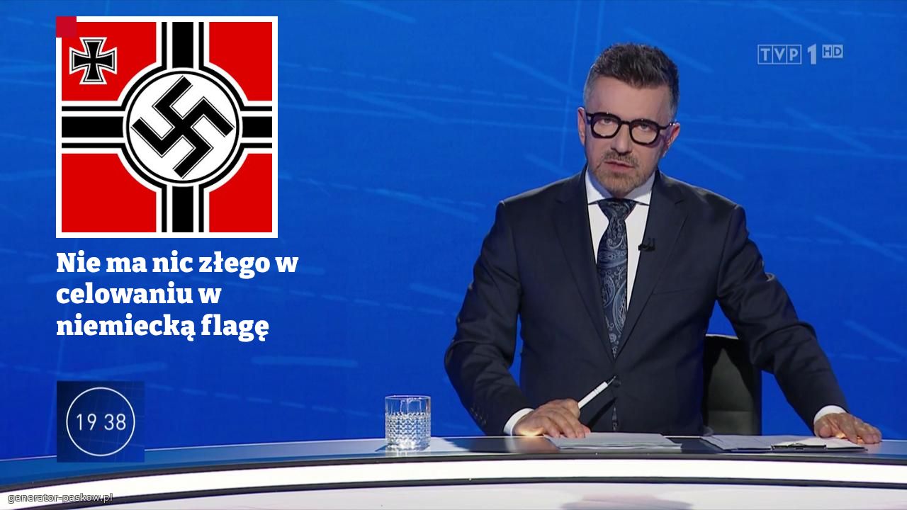 Nie ma nic złego w celowaniu w niemiecką flagę 