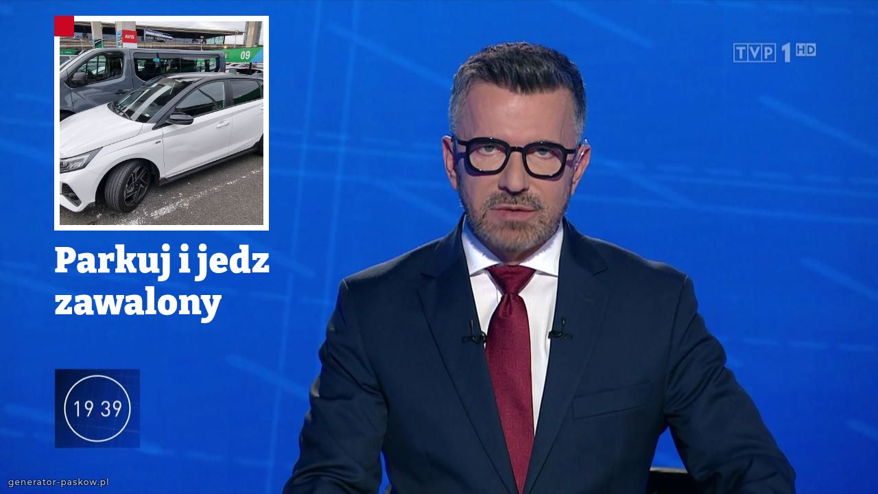 Parkuj i jedz zawalony