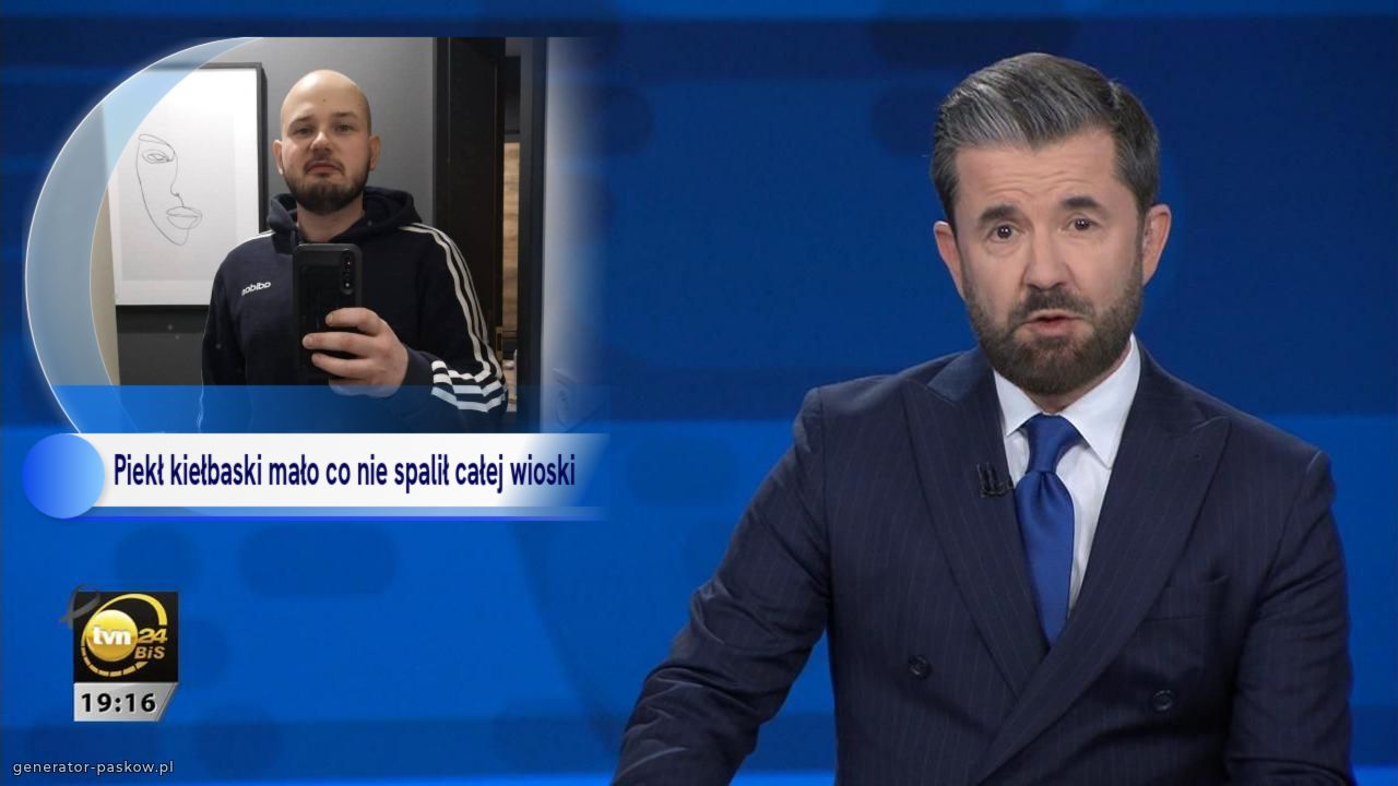 Piekł kiełbaski mało co nie spalił całej wioski 