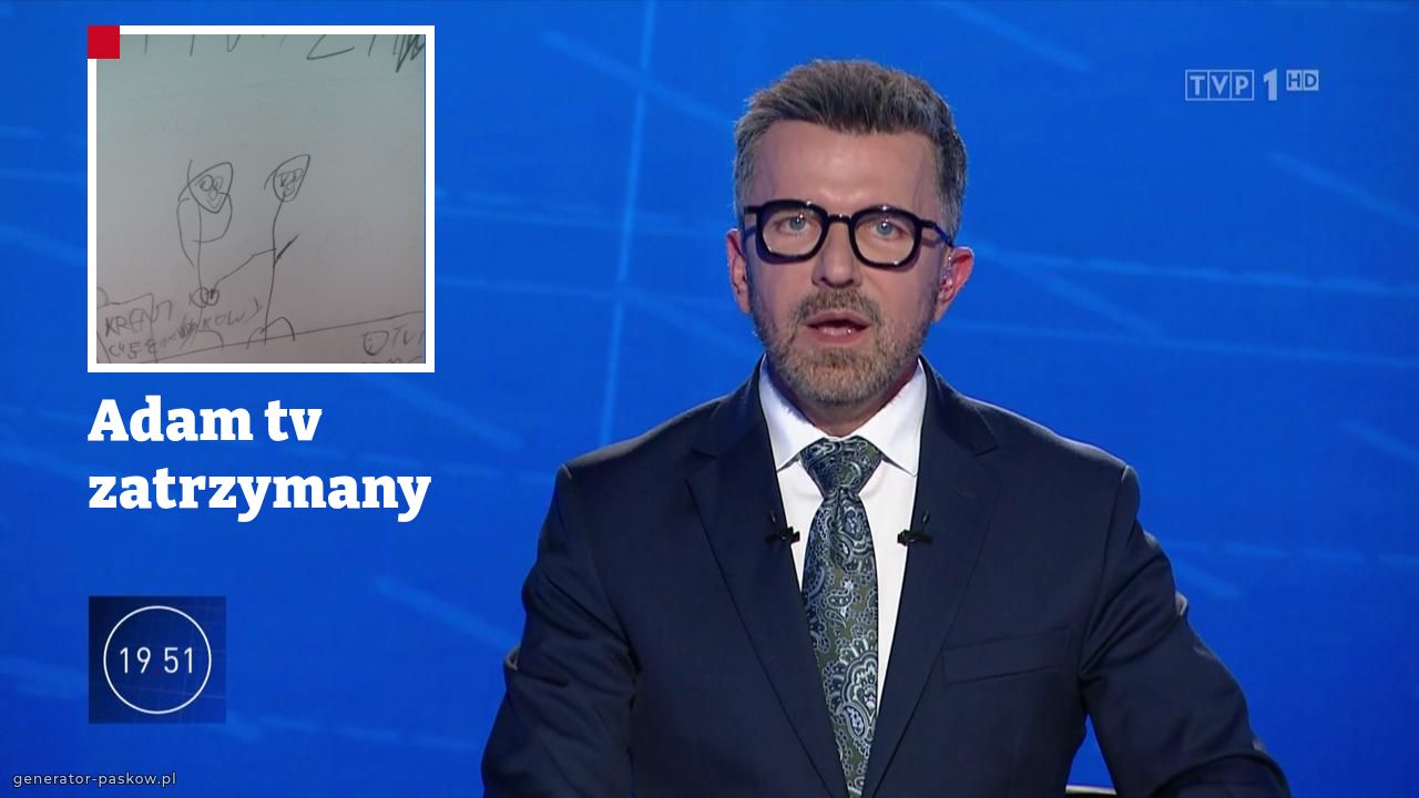 Adam tv zatrzymany 
